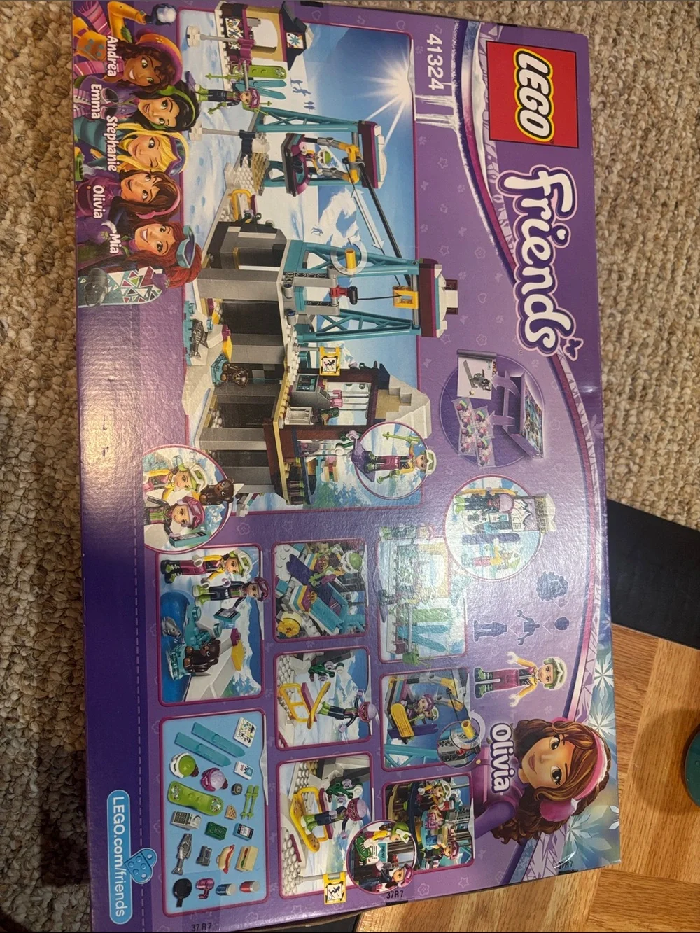 BRAND NEW NEVER USED HUGE LEGO Friends Ski Lift Playset